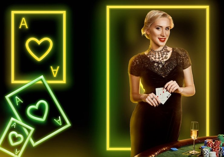 Live roulette wheel in multi-camera studio